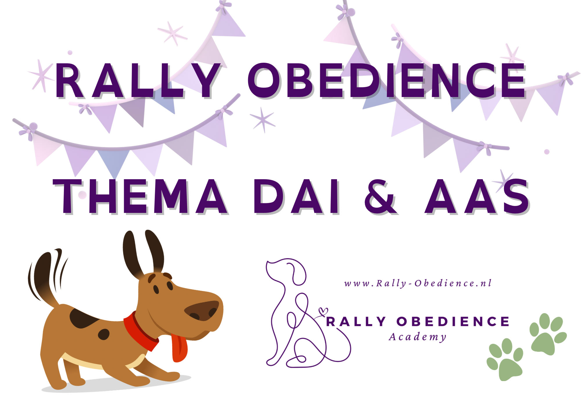 Rally Obedience DAI, AAS, AAA