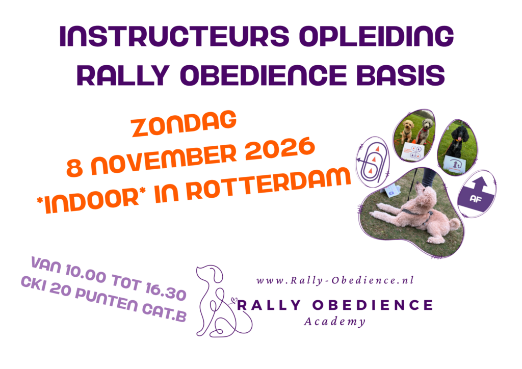 8-11-2026 Basis Instructeurs opleiding - Rotterdam *Indoor*